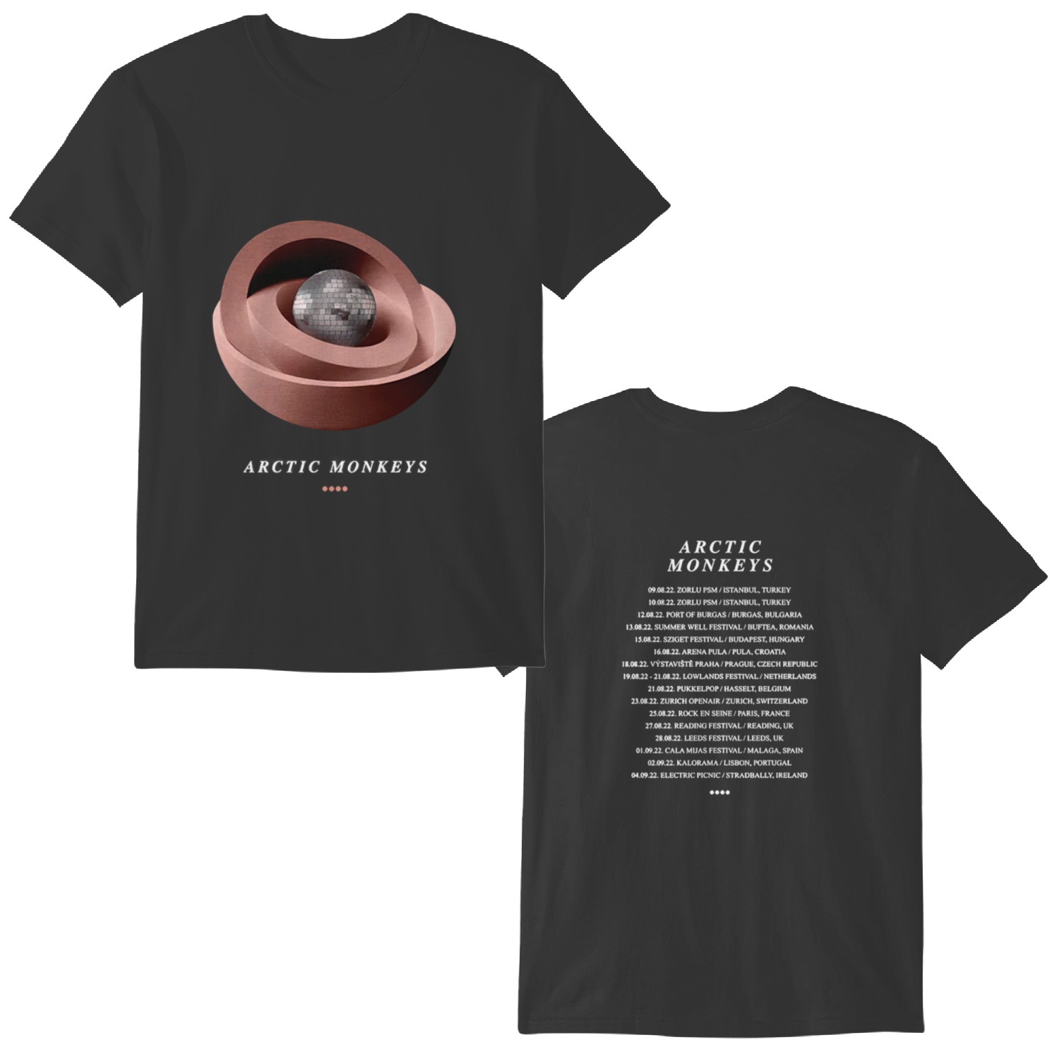 Arctic monkeys hotsell t shirt mens